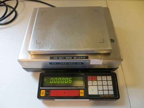 Sartorius I 8100 P Data Weighing System
