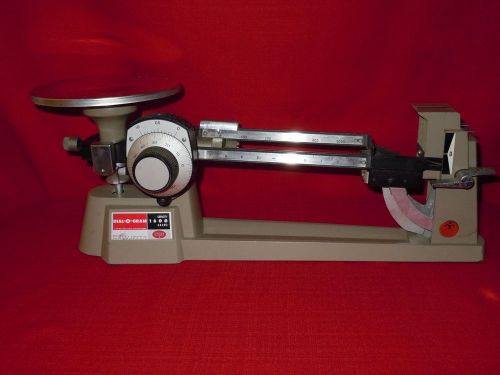 OHAUS DIAL-O-GRAM BALANCE BEAM SCALE 1600 GRAM CAPACITY *VINTAGE***