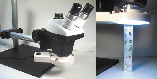 Newly refurbished bausch &amp; lomb stereozoom 4 microscope &amp; 0.5x lens b&amp;l sz4 sz-4 for sale