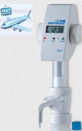 Digital burette digitrate 50ml isolab germany (fast delivery) for sale