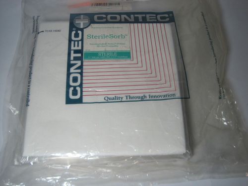 Contec 9&#034; Square Sterile Polyester Nonwoven Wipe C2-99IR25 Lot of 150 NIB