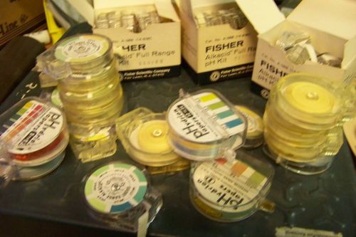Lot of Fisher Alkacid pH Kits