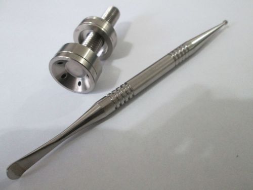 14 &amp; 18 mm domeless titanium nail female height adjustable with titanium tool for sale