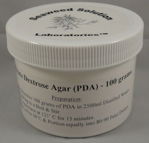 Dehydrated Potato Dextrose Agar Powder (PDA) 100 grams