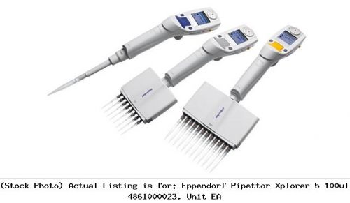 Eppendorf Pipettor Xplorer 5-100ul 4861000023, Unit EA Liquid Handling Unit