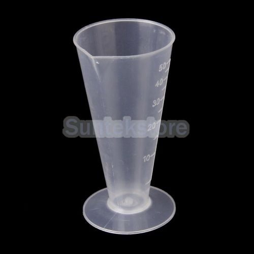 50ml measurement graduated beaker measuring test cup for kitchen laboratory for sale
