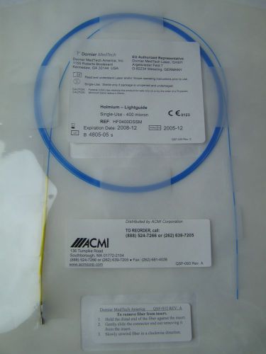 1-ACMI Holmium Fiber Lightguide 400 micron HF0400DSSM Endoscopy &amp; Laparoscopy