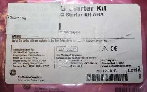 New GE Multilink ECG Starter Kit AHA 12 Lead Trunk Cable Leadwire Free Shipping!