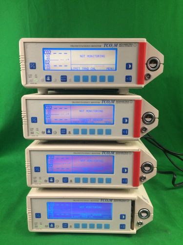 Lot Of 4 Novametrix TCO2M Transcutaneous Monitor (Model 860)