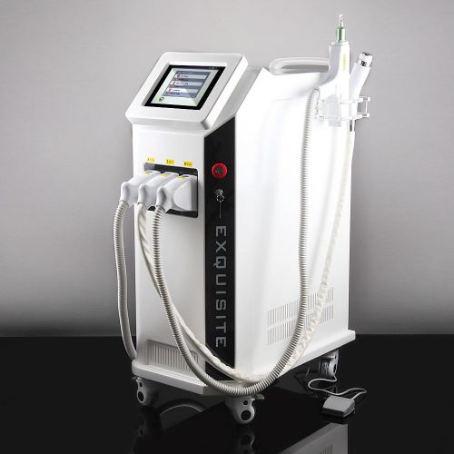 Pro 3in1 ipl hair remove rf anti-aging lifting yag laser tattoo removal machine for sale