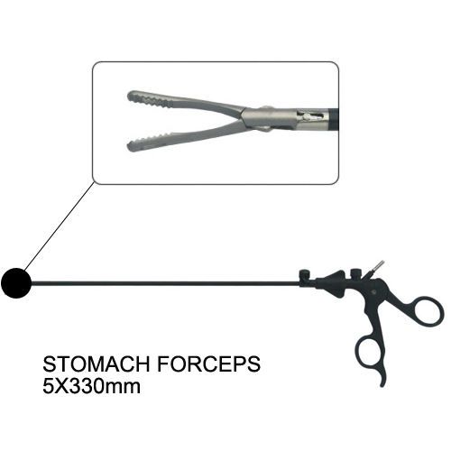 CE Approved Stomach Forceps 5X330mm Laparoscopy