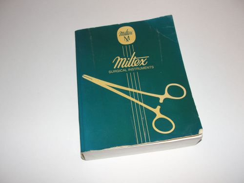 Miltex Surgical Instruments Book Surgery Equipment