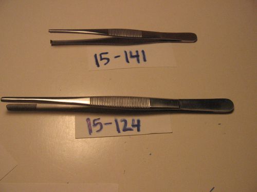 DRESSING AND TISSUE FORCEP SET OF 2 (15-141,15-124)