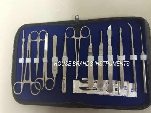 Quality surgical instruments dissecting set | new autopsy-anatomy kit  upgrade for sale
