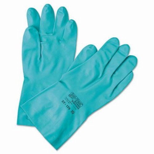 Ansellpro Sol-Vex Sandpatch-Grip Nitrile Gloves, Green, Size 10 (ANS3717510)