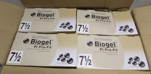 Lot of 200 Biogel Synthetic PI Pro-Fit Size 7-1/2