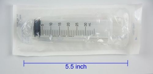 30ml Plastic Syringes X20  Applicators 30cc  Hypodermic