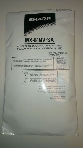 MX-51NV-SA, MX51NVSA, MX-51NVSA, Sharp Three Color Developer Set, New, OEM, MX