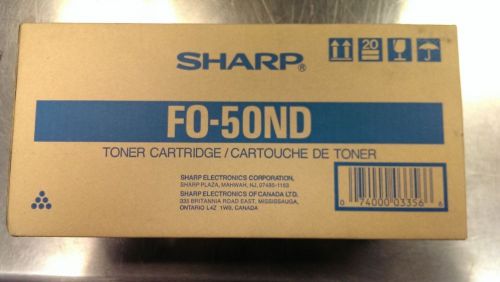 New Genuine Sharp FO-50ND Toner Cartridge NIB