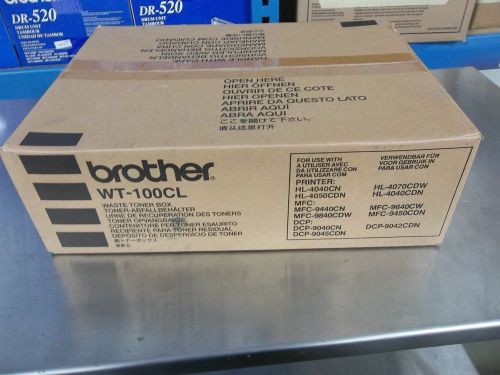 BROTHER WASTE TONER BOX CARTRIDGE WT-100CL HL MFC DCP 4040 4070 9440 9450 NEW