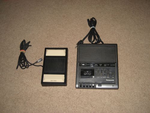 Panasonic RR-930 Microcassette Transcriber Recorder With Foot Control RP-2692