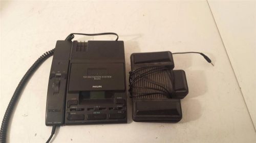 Philips 725 Dictation System Executive Recorder with Foot Pedal