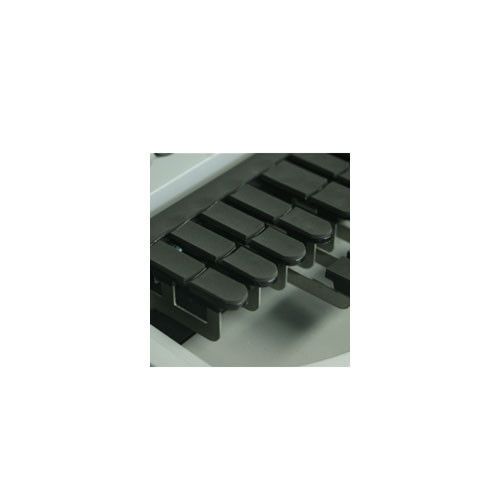 Smooth Rubber Keypads keytops for Stenograph Stentura, elan