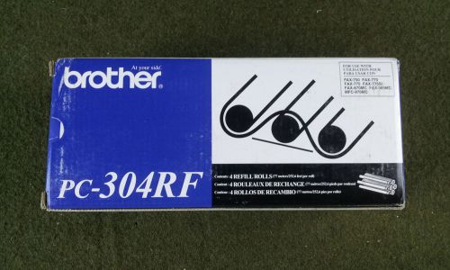Brother PC-304RF 4 Individually Sealed Rolls NEW