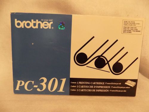 Brother PC-301 Fax Machine Printing Cartridge - New never Opened