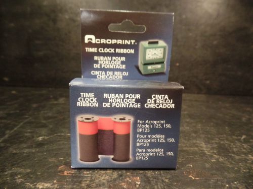 ACROPRINT TIME CLOCK RIBBON MODELS 125 150 BP125 BP