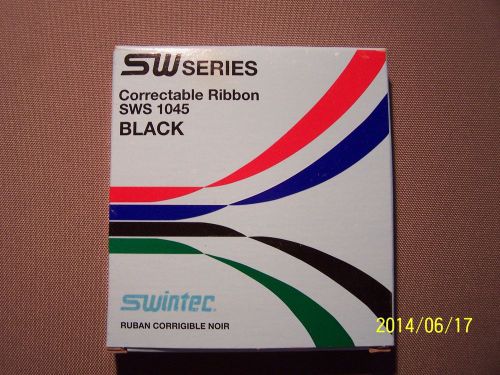 Swintec SWS 1045 Black Correctable Typewriter Ribbon