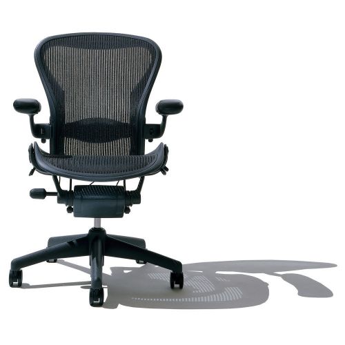 Herman Miller Aeron Chairs [2] two - Size &#034;B&#034;