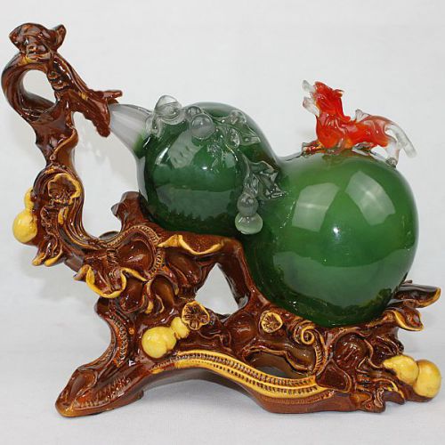 #1 Office Home Decoration Business Gifts Carnelian Resin Craft Artware Mascot