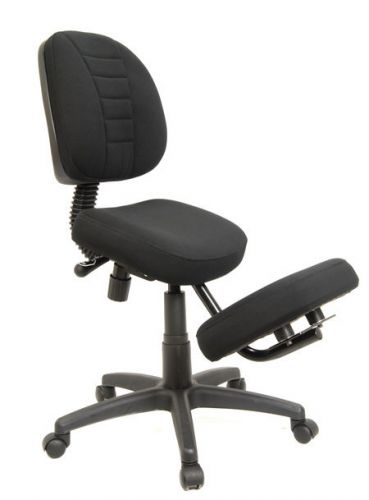 New Memory Foam Swivel Kneeling Chair with Ergonomic Back Cushion