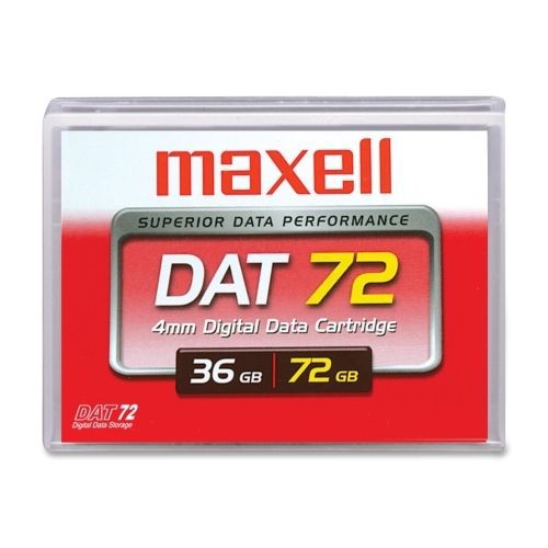 Maxell 200200 DAT Data Cartridge  - 36 GB / 72 GB - 557.74 ft Length - 1 Pack