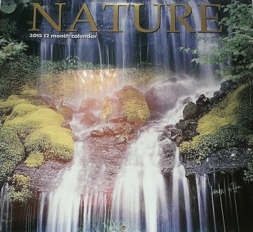 2015 NATURE 12x12 Wall Calendar NEW &amp; SEALED Scenic Outdoor Photography