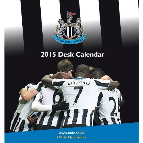 New official newcastle united football club 2015 desk calendar desktop office for sale