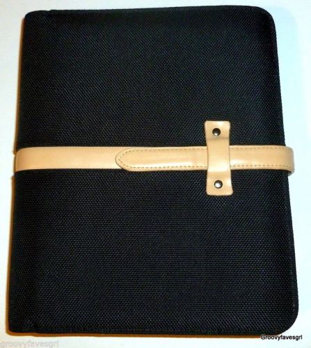 Classic 1.0&#034; Fabric Faux-Leather Franklin Covey Planner Organizer Binder
