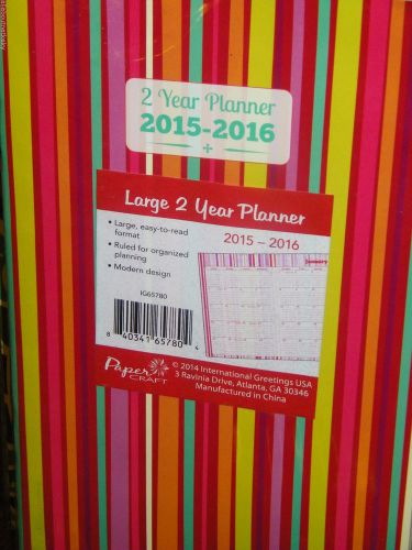 2015/2016 - 2 Year Planner - * - Easy To Read-January 2015-December 2016