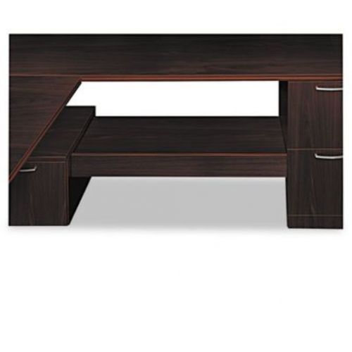 Attune Series Under-Credenza Storage w/File &amp; Printer Shelf  Mahogany