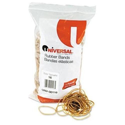 Universal Office Products 00116 Rubber Bands, Size 16, 2-1/2 X 1/16, 1900