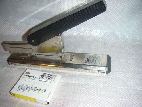 Bates 013HD Stapler three size staples, will staple up to 100 sheets of paper