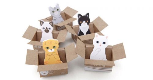 Kitty House It Sticker Post It Bookmark Mark Tab Memo Sticky Notes note sticker