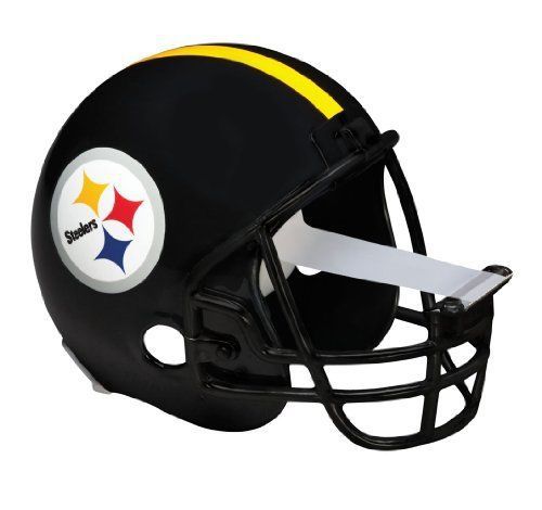 Scotch Magic Tape Dispenser, Pittsburgh Steelers Football Helmet (c32helmetpit)