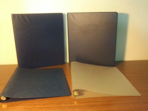 4 Hard/Soft Cover 3 Ring Binders