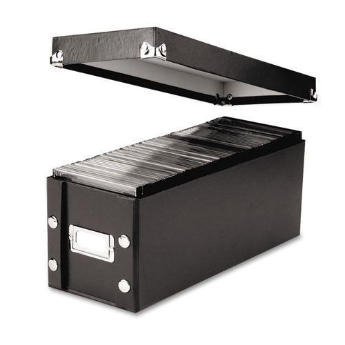 Cd Storage Box Organizer Desktop Holder Album Disc Dvd Gear Movies Media Office
