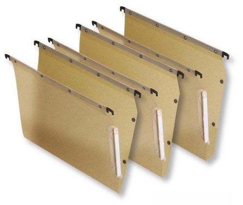 A4 Foolscap Hanging Suspension Files Tabs Inserts Office Filing Cabinet Folders