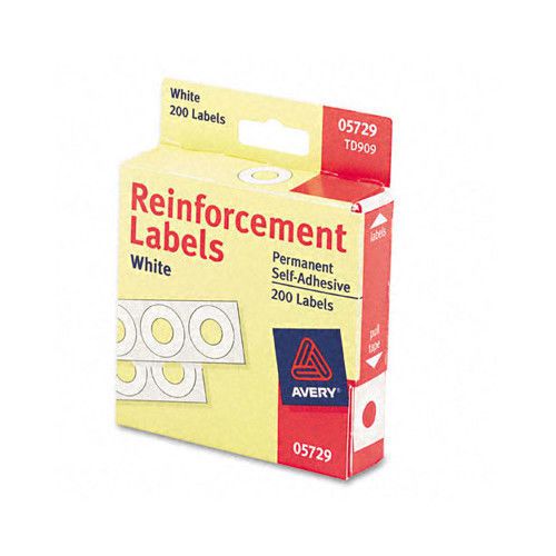 Avery Hole Reinforcements White 200 / Pack