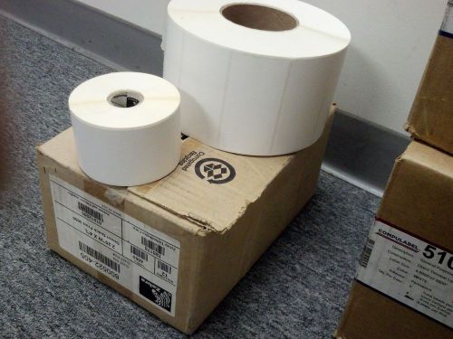 2x4 Direct Thermal Labels 2900 labels x roll 6 rolls Compulabel #510041