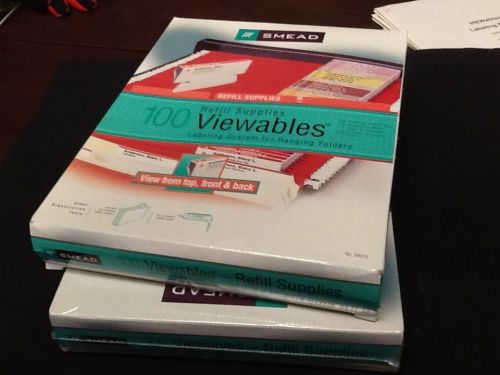(2) Smead Viewables Color Labeling Systems, (2) FULL BOXES - PLUS... 64910